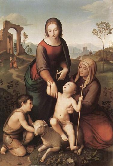 Overbeck, Johann Friedrich Maria und Elisabeth mit dem Jesus